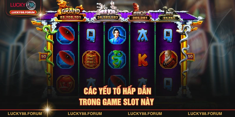 Các yếu tố hấp dẫn trong game slot này
