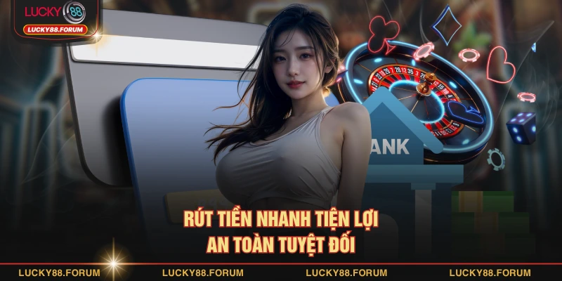 Rút tiền nhanh tiện lợi an toàn tuyệt đối