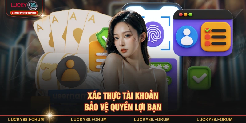 Xác thực tài khoản bảo vệ quyền lợi bạn